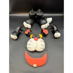 Black Cat No-Carve Pumpkin Kit